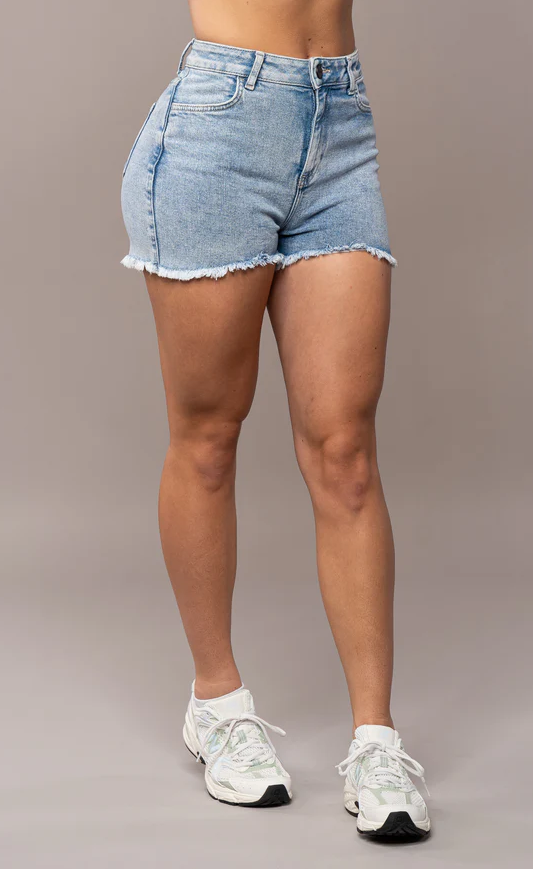 Sculpt Shorts - 80s Blue