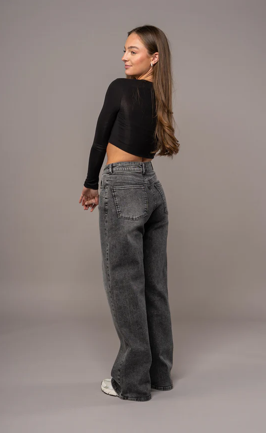 Sculpt Baggy - Heavy Washed Black
