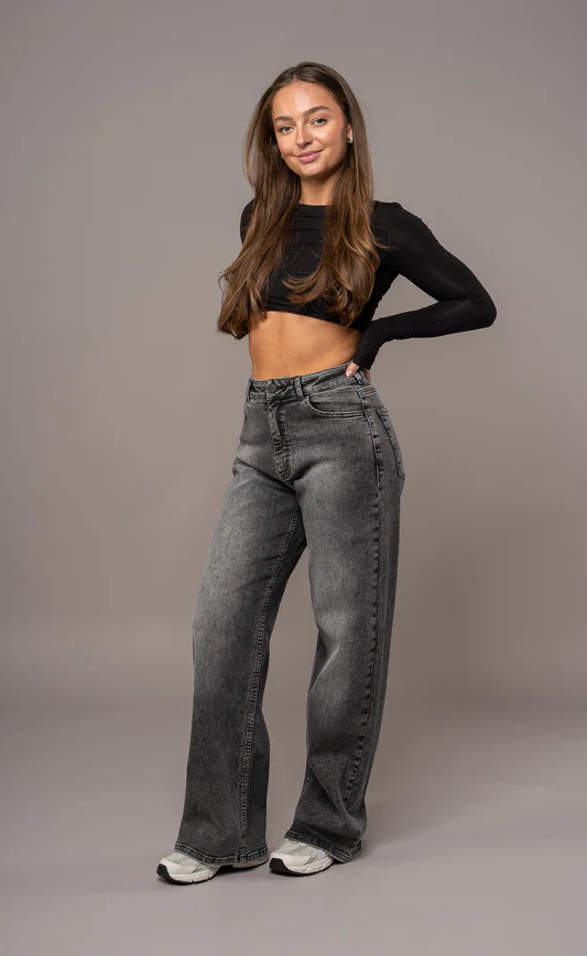 Sculpt Baggy - Heavy Washed Black