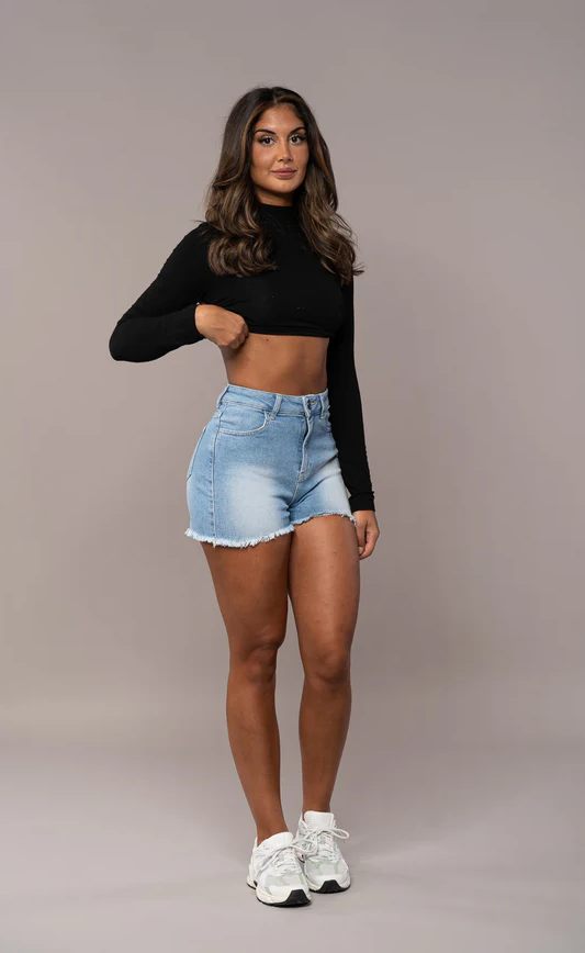 Sculpt Shorts - Arctic Light Blue