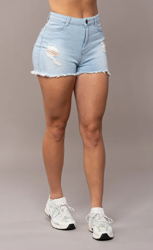 Sculpt Shorts - Vintage Blue