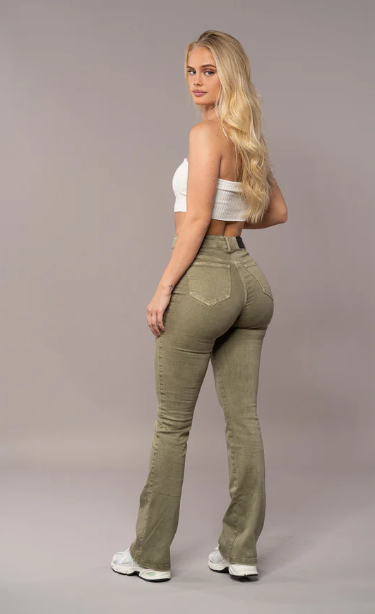Sculpt Flare - Khaki